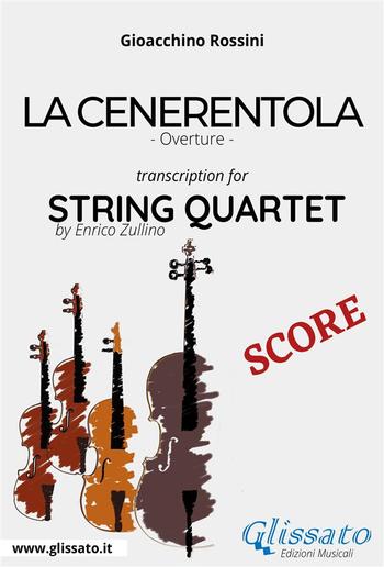 La Cenerentola (overture) String Quartet - Score PDF