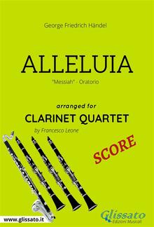Alleluia - Clarinet Quartet SCORE PDF
