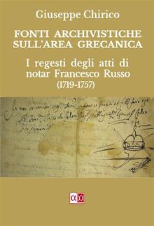 Fonti Archivistiche sull'area grecanica PDF