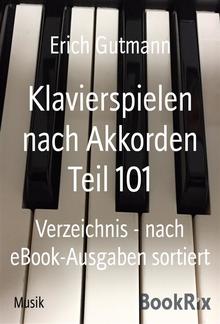 Klavierspielen nach Akkorden Teil 101 PDF