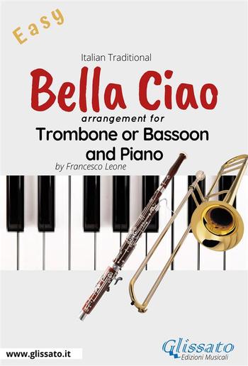 Bella Ciao - Trombone or Bassoon and Piano PDF