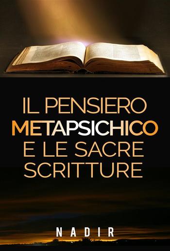 Il pensiero metapsichico e le Sacre Scritture PDF