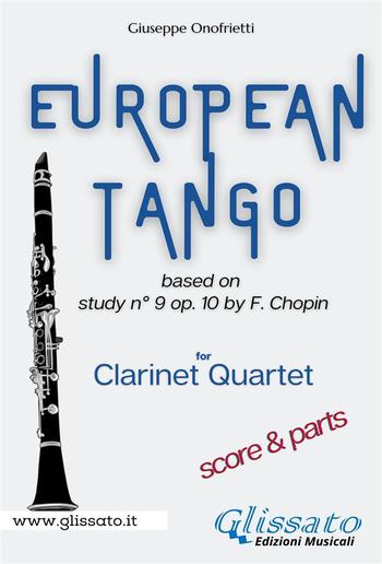 "European Tango" for Clarinet Quartet PDF