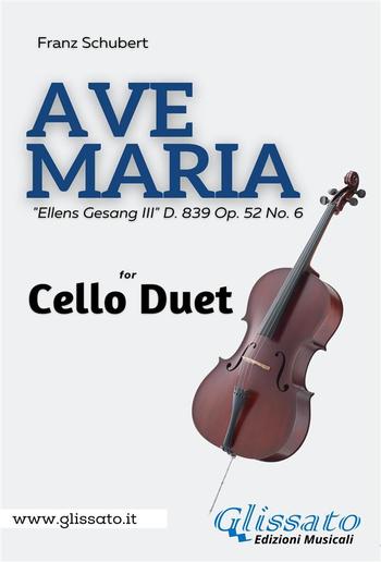 Ave Maria (Schubert) - Cello duet PDF
