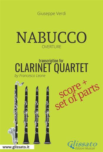 Nabucco - Clarinet Quartet score & parts PDF