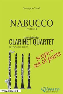 Nabucco - Clarinet Quartet score & parts PDF