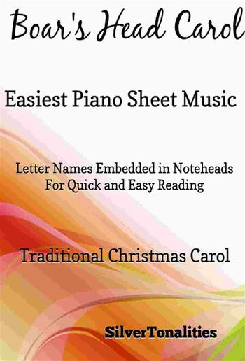 Boar's Head Carol Easiest Piano Sheet Music PDF