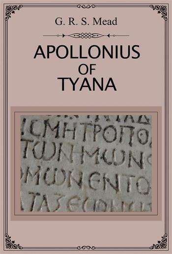 Apollonius of Tyana PDF