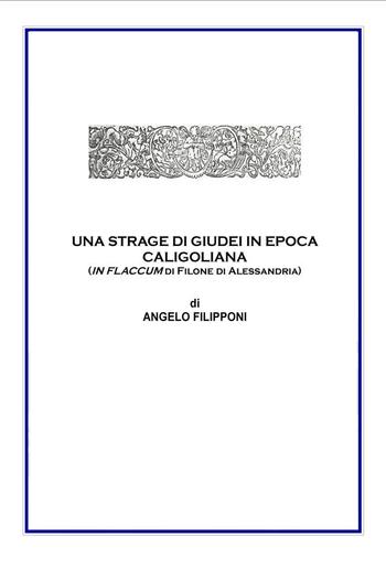 Una strage di giudei in epoca caligoliana PDF