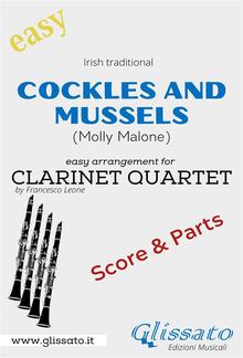 Cockles and mussels - Easy Clarinet Quartet (score & parts) PDF