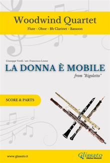 Woodwind Quartet "La Donna è Mobile" by Verdi (score & parts) PDF