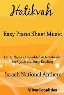 Hatikvah Easy Piano Sheet Music PDF