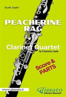 Peacherine Rag - Clarinet Quartet (parts&score) PDF