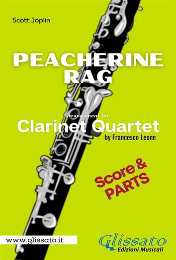 Peacherine Rag - Clarinet Quartet (parts&score) PDF