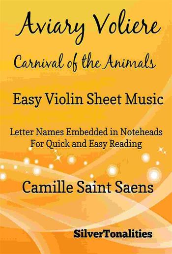 Aviary Voliere Carnival of the Animals Easy Violin Sheet Music PDF