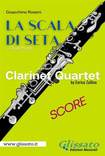 La Scala di Seta - Clarinet Quartet (score) PDF