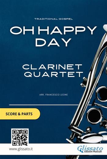 Clarinet Quartet "Oh Happy Day" (score & set of parts) PDF