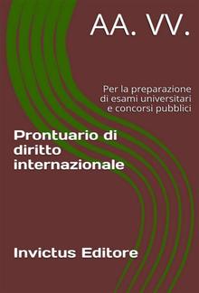 Prontuario di diritto internazionale PDF