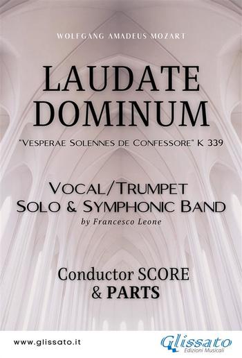 "Laudate Dominum" Solo and Symphonic Band (score & parts) PDF