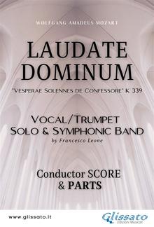 "Laudate Dominum" Solo and Symphonic Band (score & parts) PDF
