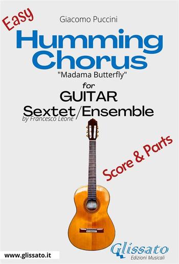 Humming Chorus - Guitar sextet/ensemble score & parts PDF