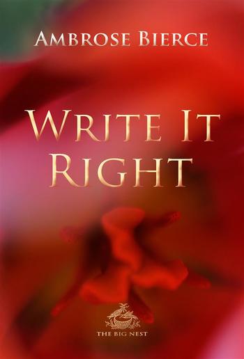 Write It Right PDF