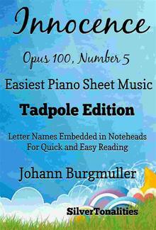 Innocence Opus 100 Number 5 Easiest Piano Sheet Music Tadpole Edition PDF