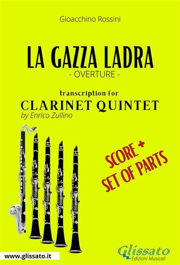 La Gazza Ladra - Clarinet Quintet score & parts PDF