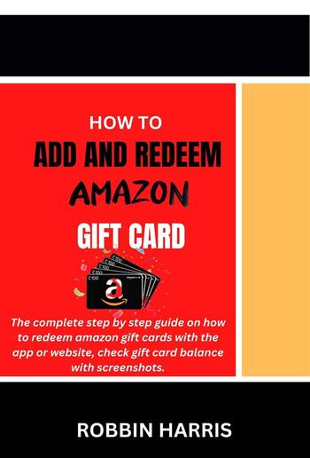 How to Add and Redeem Amazon Gift Card PDF