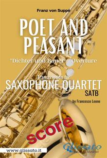 Poet and Peasant - Sax Quartet (score) PDF
