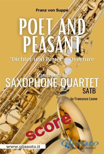 Poet and Peasant - Sax Quartet (score) PDF