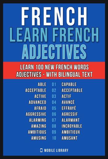 French - Learn French - 100 Words - Adjectives PDF