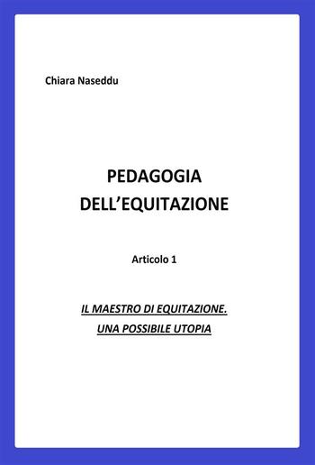 Pedagogia dell'equitazione PDF