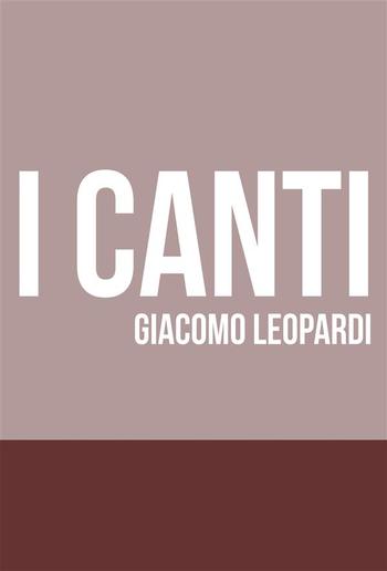 I Canti PDF