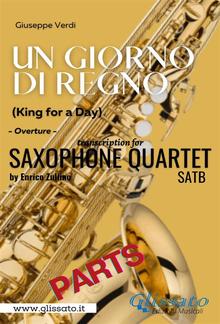 Un giorno di regno - Saxophone Quartet (Parts) PDF