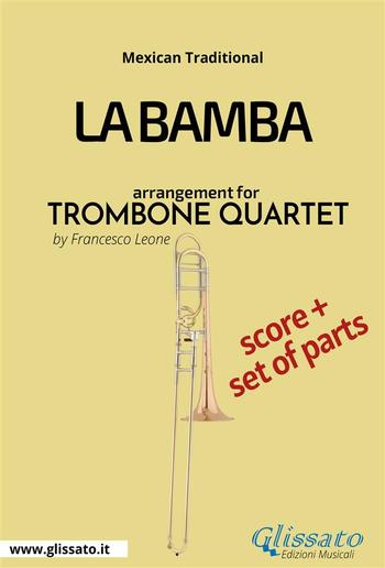 La Bamba - Trombone Quartet Score & Parts PDF