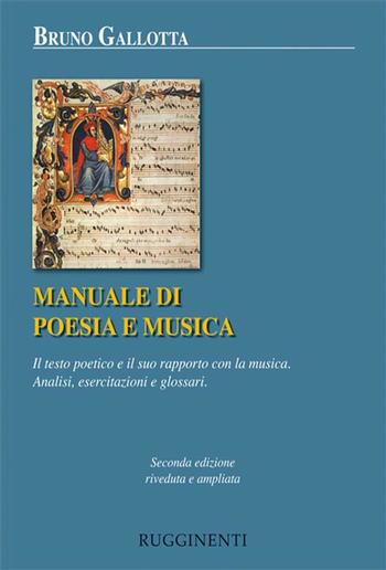 Manuale di poesia e musica PDF