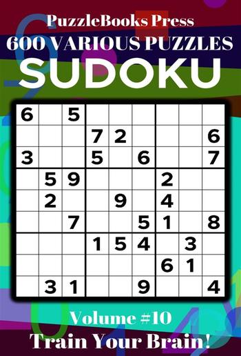 PuzzleBooks Press Sudoku – Volume 10 PDF