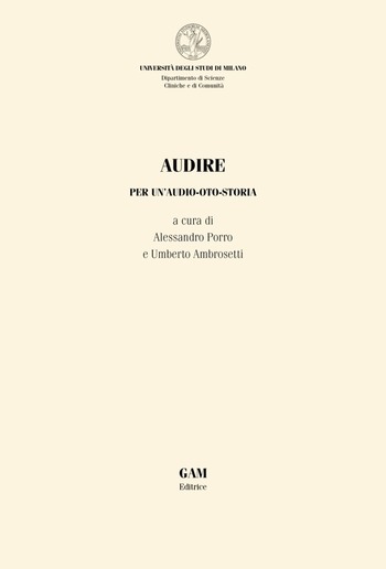 Audire. Per un’audio-oto-storia PDF Audire. Per un’audio-oto-storia PDF