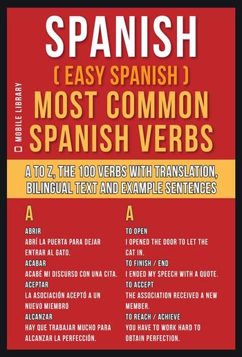 Spanish ( Easy Spanish ) Most Common Spanish Verbs PDF