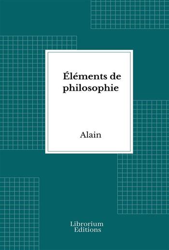 Éléments de philosophie PDF