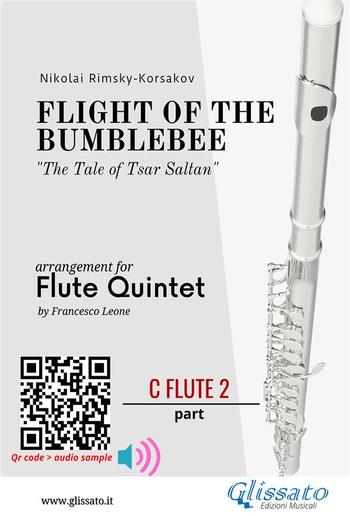 C Flute 2 part: Flight of The Bumblebee for Flute Quintet PDF
