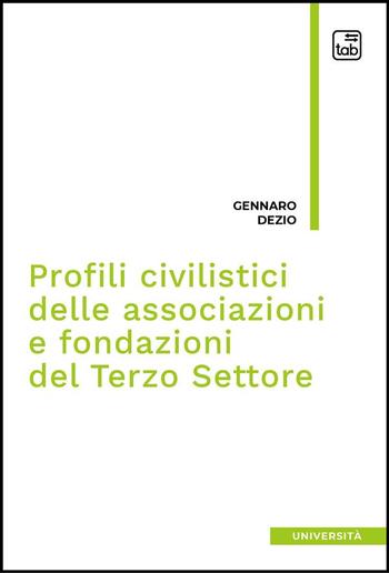 Profili civilistici delle associazioni e fondazioni del Terzo Settore PDF