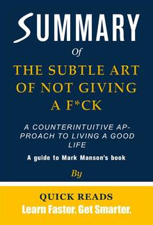 Summary of The Subtle Art of Not Giving a F*ck PDF
