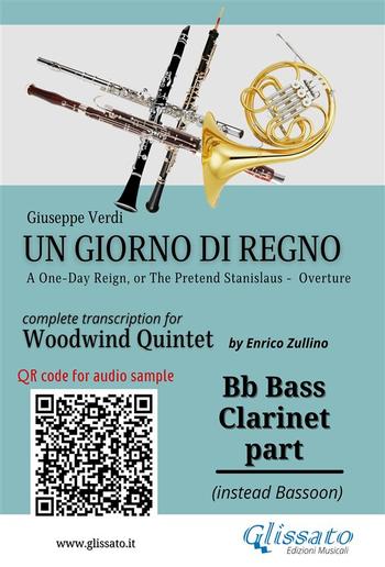 Bb Bass Clarinet (instead Bassoon) part of "Un giorno di regno" for Woodwind Quintet PDF