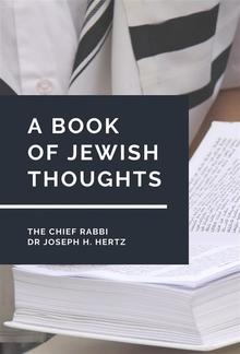 A Book of Jewish Thoughts PDF