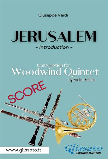 Jerusalem - Woodwind Quintet (score) PDF