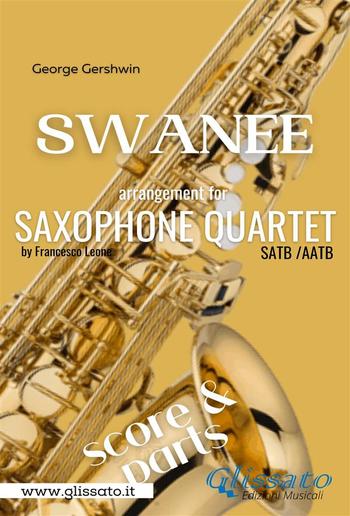 Swanee - Sax Quartet (score & parts) PDF