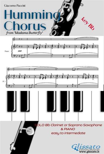 Humming Chorus - Bb Clarinet/Sax and Piano (Key Bb) PDF