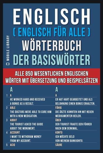 Englisch ( Englisch für Alle ) Wörterbuch der Basiswörter PDF